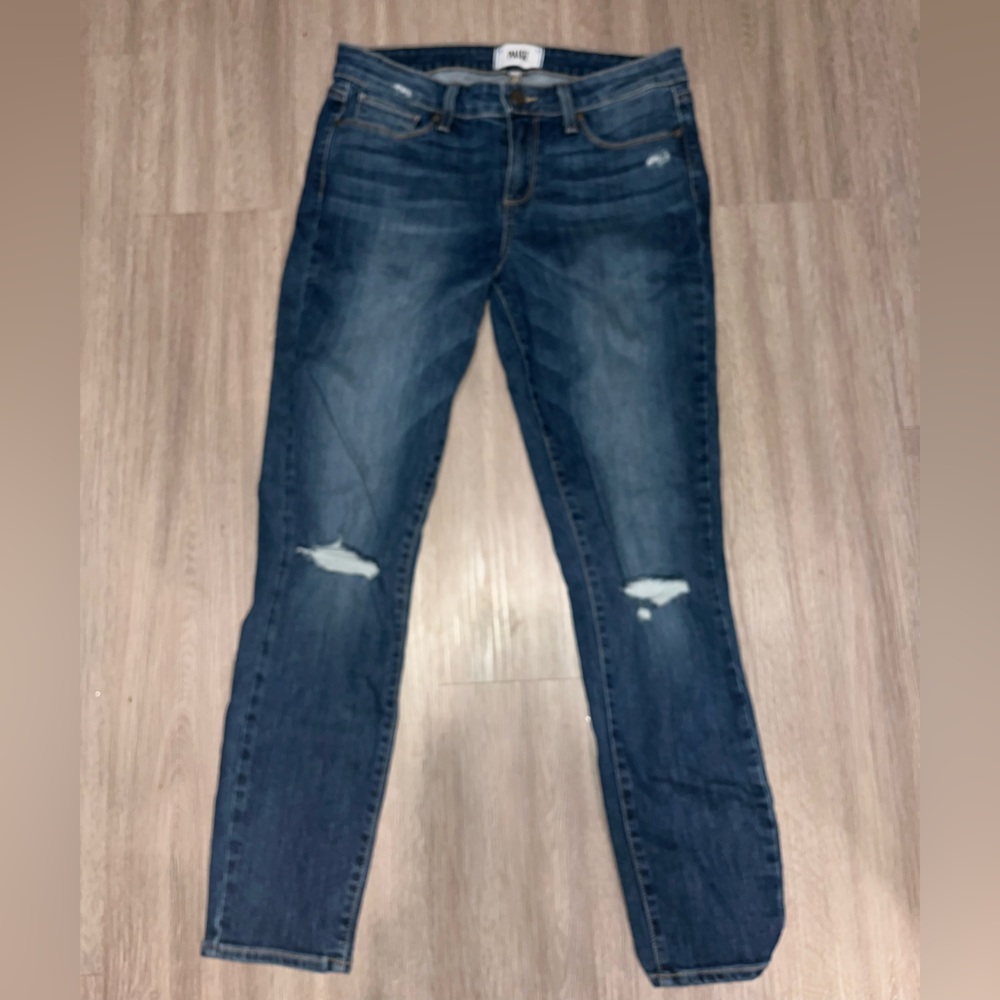 Paige Verdugo Cropped Jeans Size 29